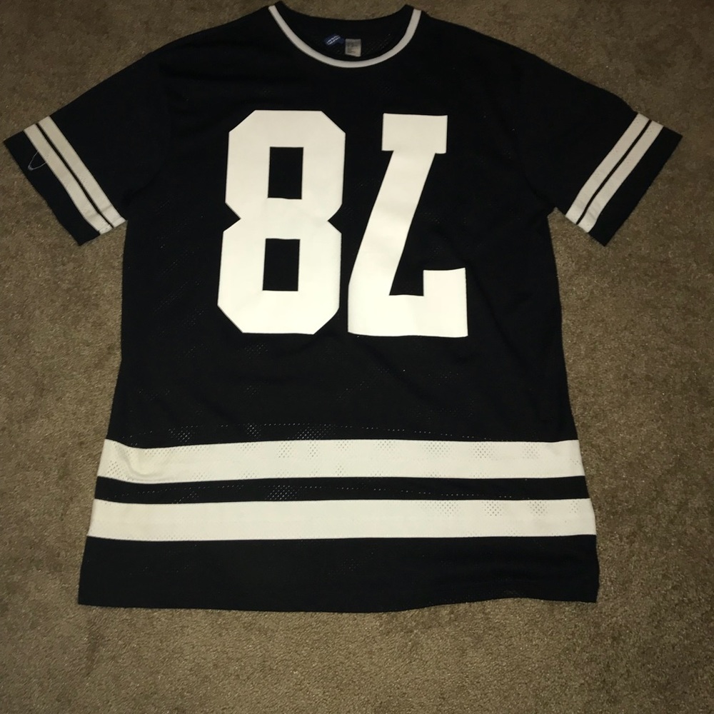 Black Mesh Jersey